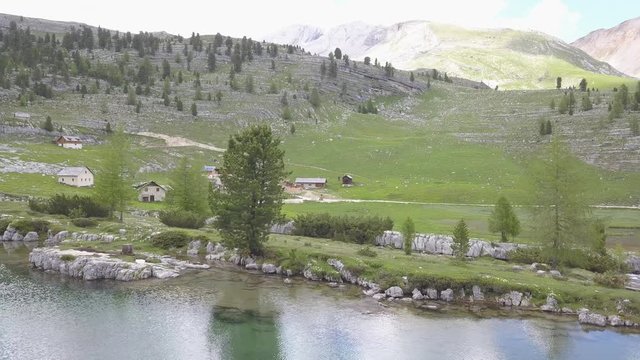 Video dall'alto a Fanes - Dolomiti