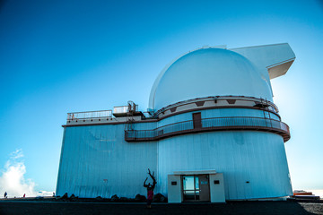 Fototapeta premium Observatory in Mauna Kea Hawaii