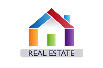 Real estate house logo