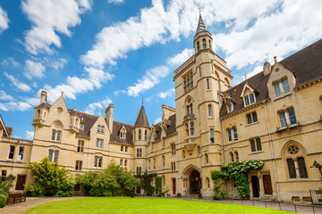 Fototapeta na wymiar Balliol College. Oxford, England