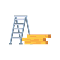 Ladder and under construction design
