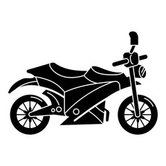 Fototapeta na wymiar Kid motorbike icon. Simple illustration of kid motorbike vector icon for web design isolated on white background
