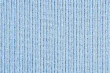 Light blue knitting wool texture for your background.