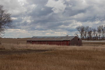 Fototapeta premium North Dakota Barn