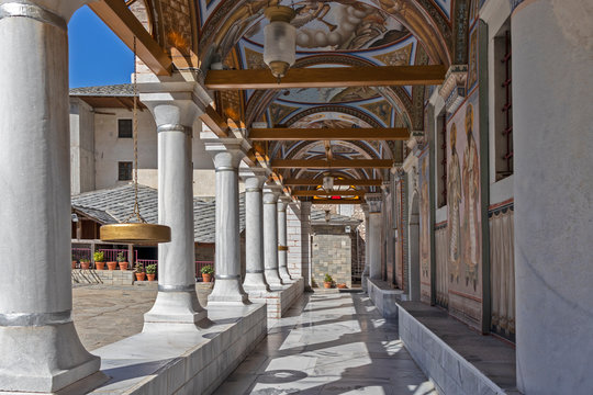 Medieval Holy Monastery of Holy Mary Eikosifoinissa, Greece