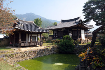 Mugiyeondang old house of South Korea