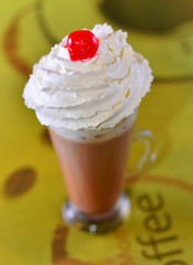 malteadas de chocolate y café