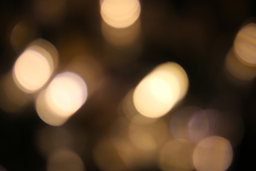 Blurry lights background or texture