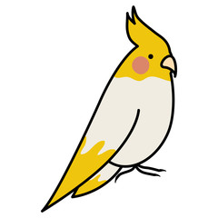 cute little bird adorable mascot