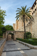 Fototapeta na wymiar Cathedral of Palma de Mallorca