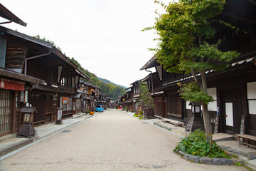 Narai Post Town,traditional inns for any travelers from the Edo period