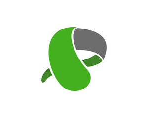 p letter logo icon template 3