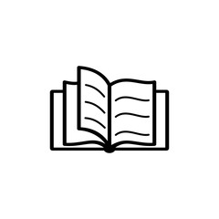Book  symbol icon vector illustration