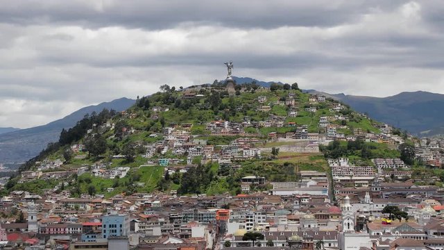 Quito, Ecudador city panorama