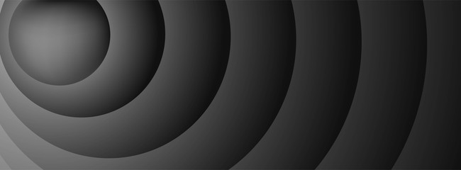 Creative oval circles background