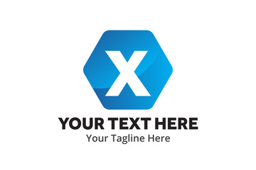 Naklejka premium unique x alphabet simple logo creative design in flat style with color . x initial logo creative design for identity, community and business