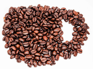 coffee cup isolated on white background