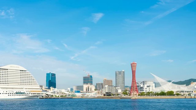 神戸港　タイムラプス
