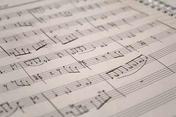 Handwritten music composition