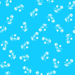 Vintage rose seamless outline vector, great design for any purposes. Floral vintage seamless pattern. Trendy linear illustration with a white rose. Textile fabric design. Simple flowery pattern