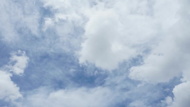 Time lapse Beautiful Rolling Clouds mover sky background