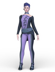 Fototapeta premium アクティブガール