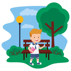 student back to school design