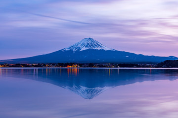 Fuji Mountain at Kawaguchiko Lake,Japan
