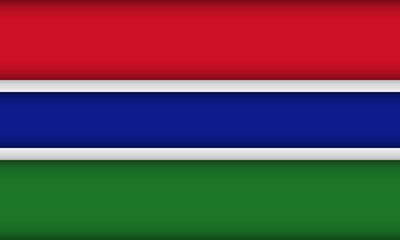 Flag of Gambia.