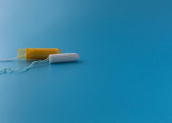Two Medical Female Tampons