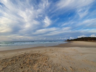 beach and sea - North Stradbroke Island 