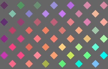 Spectrum holographic mosaic joyful background. Rainbow multicolor abstract pattern.