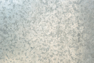 metal background: a sheet of galvanized clean tin, smooth surface, short focus