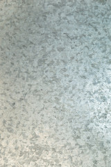 metal background: a sheet of galvanized clean tin, smooth surface, short focus