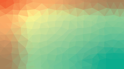 Colorful Abstract Low Poly Background. Geometric backdrop in Origami style with gradient. Textured pattern for your website.
