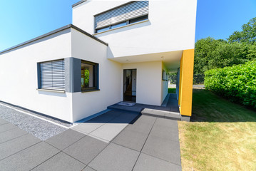 Einfamilienhaus, Eingang, hochwertig