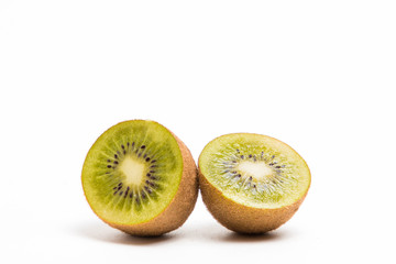 kiwi fruit isolated on white background