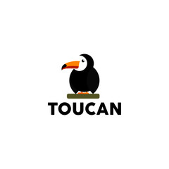 Toucan Logo Design Stock Images 
