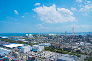 日本の産業　四日市コンビーナート