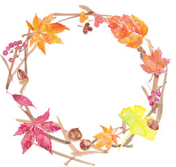 紅葉 リース