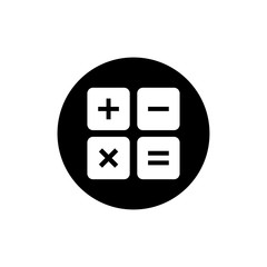 Calculator symbol icon vector illustration