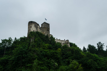 Fototapeta na wymiar Zamek w Niedzicy 