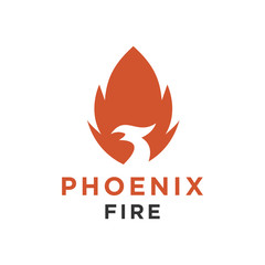 Eagle logo or hawk, bird, phoenix symbol and icon luxury style