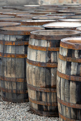 Whisky Barrels, Scotland