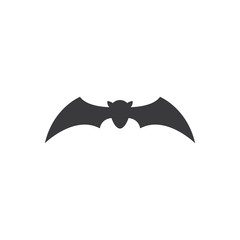 Bat ilustration logo vector