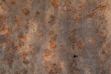 Rusty Metal Roof texture abstract background