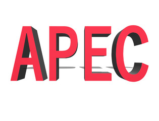 APEC summit in block text
