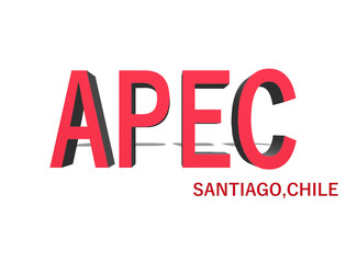 APEC summit in block text