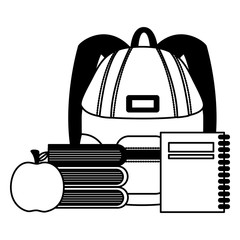 back to school flat design