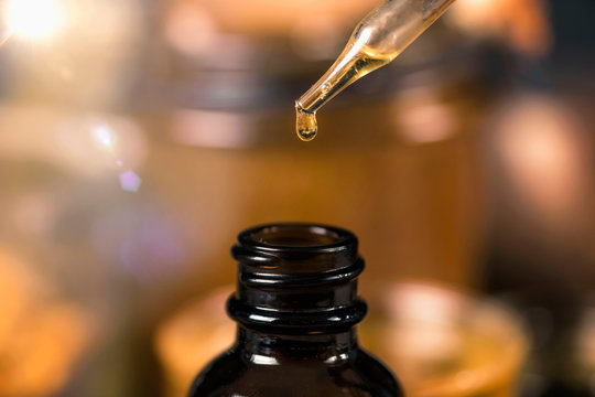 Propolis Drop Close Up